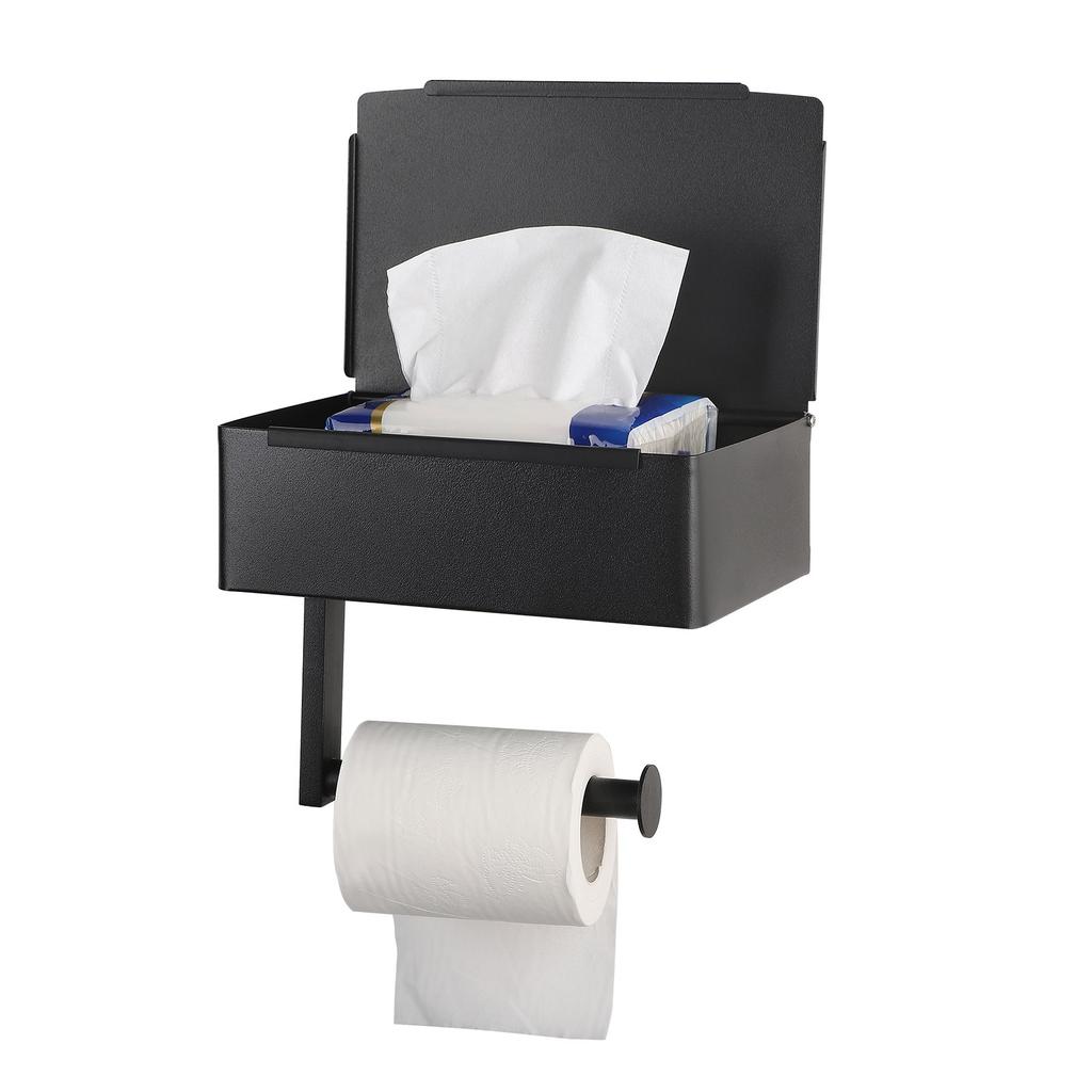 Rolling Paper Rack Can Put Wet Wipes Stainless Steel Drawer Shelf Paper Towel Rack