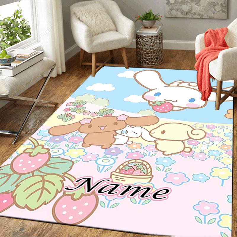 Custom 1Pc Melody Pink Garden Rug Office Carpet Indoor Outdoor Entrance Doormat Nonslip Soft And Comfortable Living Room D2915319