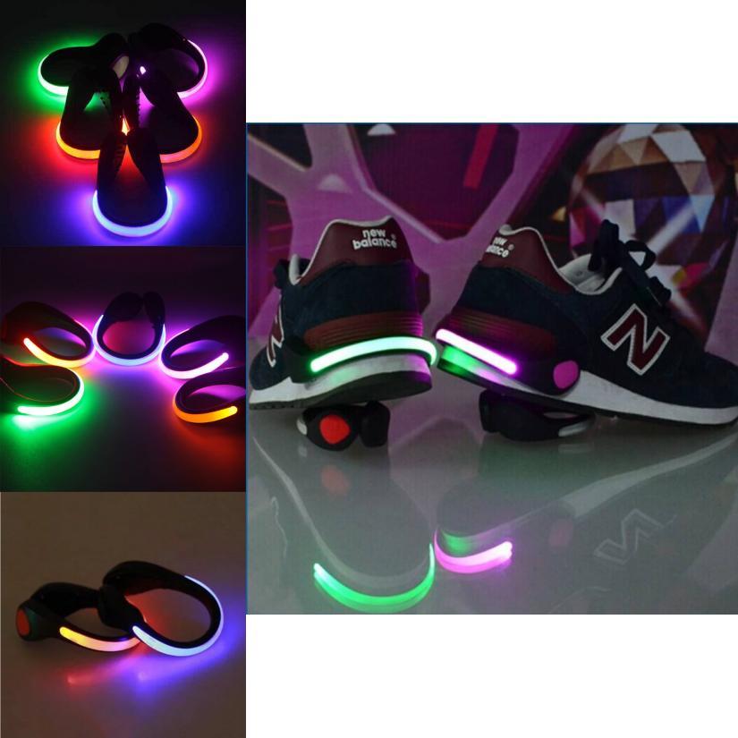 Led Light Shoe Clip Night Running Sports Flash Reflective Shoe Light Cheer Product