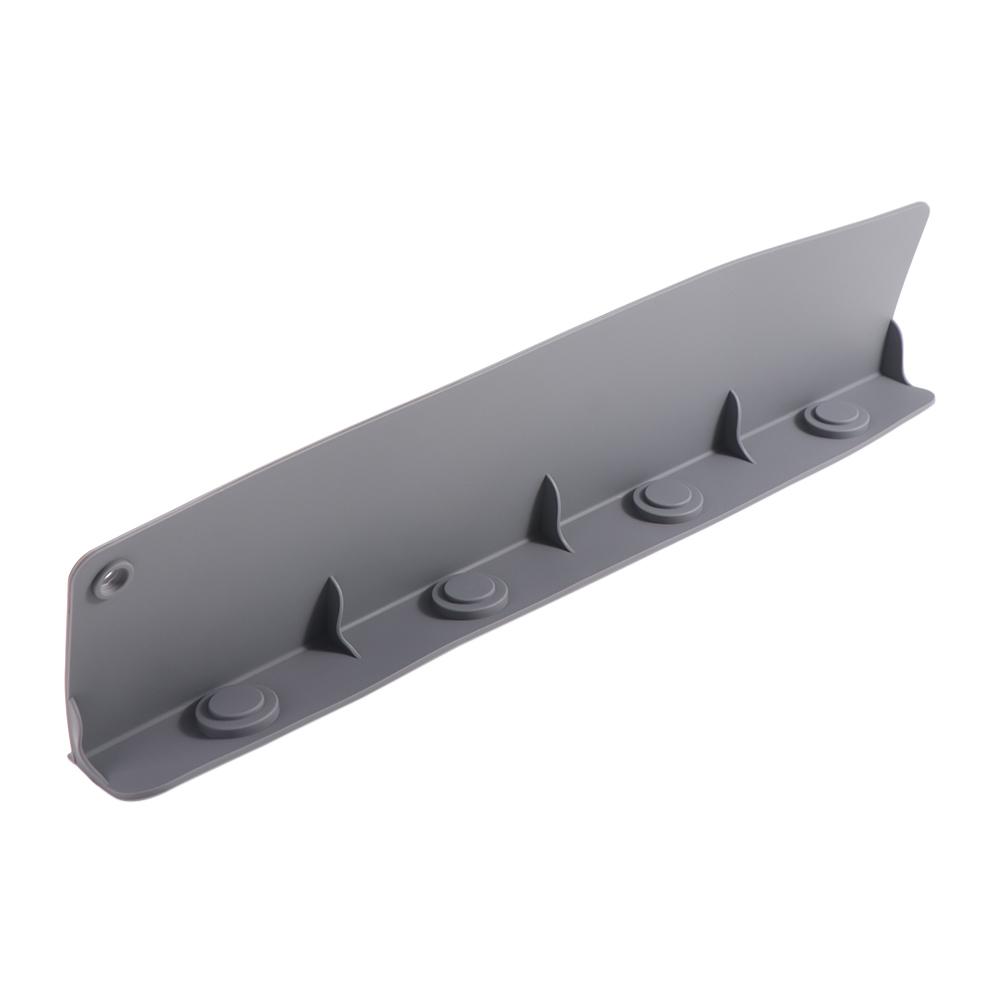 Silicone Washing Baffle Board Suction Cup Waterproof Water Splash Guards Anti-Splatter Sink Splash Guard Sink серый