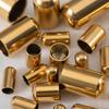 20pcs Stainless Steel End Caps Bracelet Necklace Fastener Round Caps Leather Cord Crimp Caps Accessories for Jewelry Making DIY