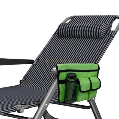 Outdoor-Strandstuhl Arm-Seitentaschen Klappstühle Armlehnen-Organizer Sofa-Stuhl Armlehnen-Tasche für Angeln Outdoor-Grill Barbecue