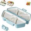 6-in-1 Rice Mold, Triangular Sushi Mold, Foldable Triangular Rice Ball Mold, Quick To Make, Easy To Store, Carry, and Clean