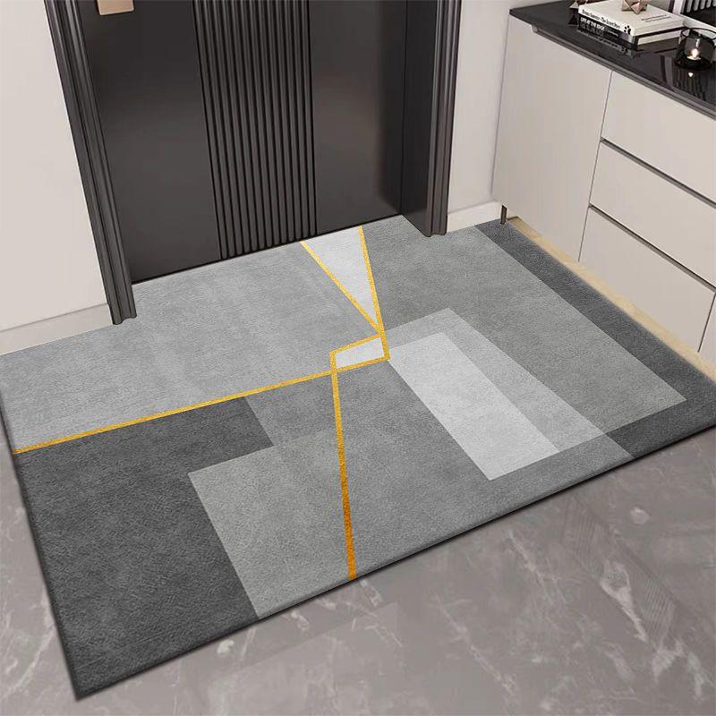 Floor Mat Simple Modern Doormat Durable Anti-slip Household Entrance Bathroom Universal Decoration Water-proof New Carpet Ins