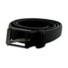 GRZ479388 Narrow Leather Belt Black Leather Unisex Used
