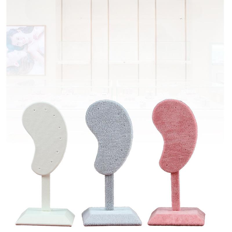 1Pcs Earring Display Stand Fashion Ear-shaped Ear Clip Stud Jewelry Display Organizer Holder Earrings Pendants Jewelry Rack Ear Model