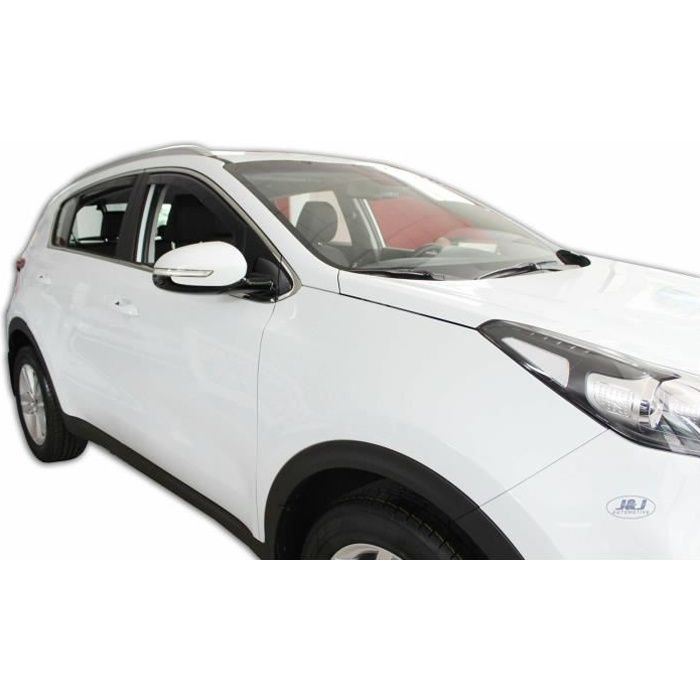 J&J AUTOMOTIVE | Heko Deflecteurs d'air Déflecteurs de Vent Pour Kia Sportage QL, QLE 2016-2021