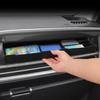 For Hyundai Santa Fe 2024 2025 TPE Co-pilot Storage Box Drawer Tray Organizer Car Interior Accessories Black