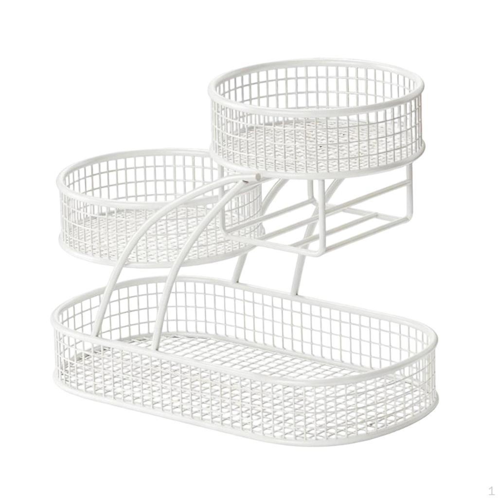 Stojan na ovoce, Koš, Nádoba, Víceúčelová, Moderní mísa, Úložný stojan na pult, k jídelnímu stolu