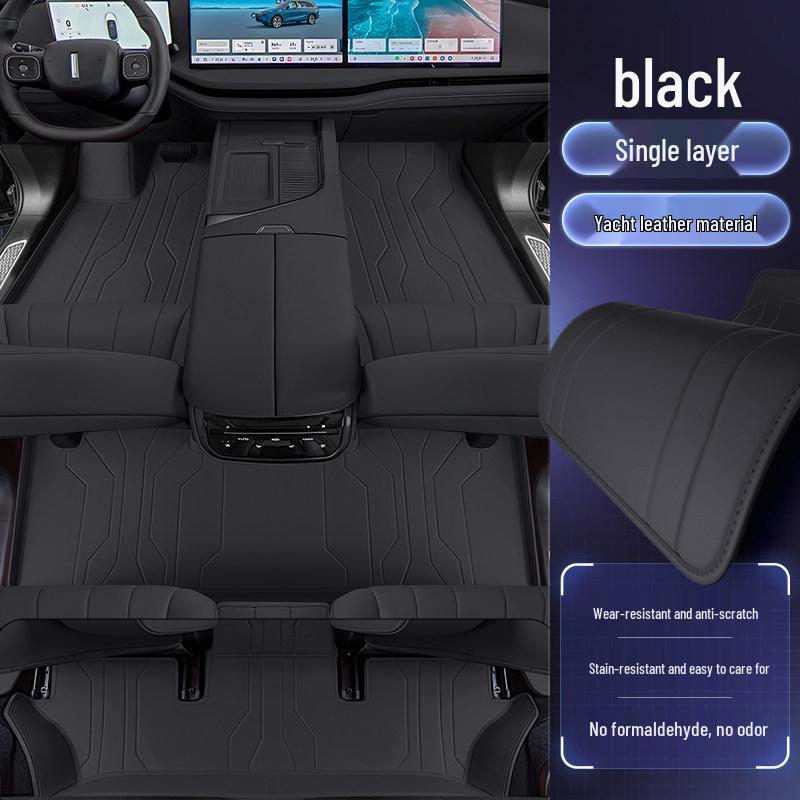 Fully Enclosed Floor and Trunk Mats for WEY Blue Mountain (Model Years 23-26) - Car Modification Accessories