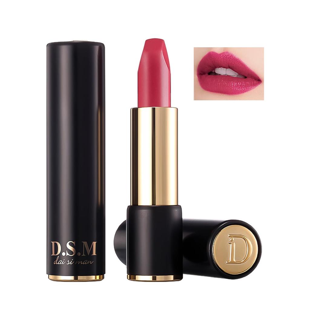 Aopoka Matte Lipstick Lip Gift 6 Colors Gloss, Long-Lasting, Moisturizing, Set, Knock-on Lipstick, (3.5g) #03