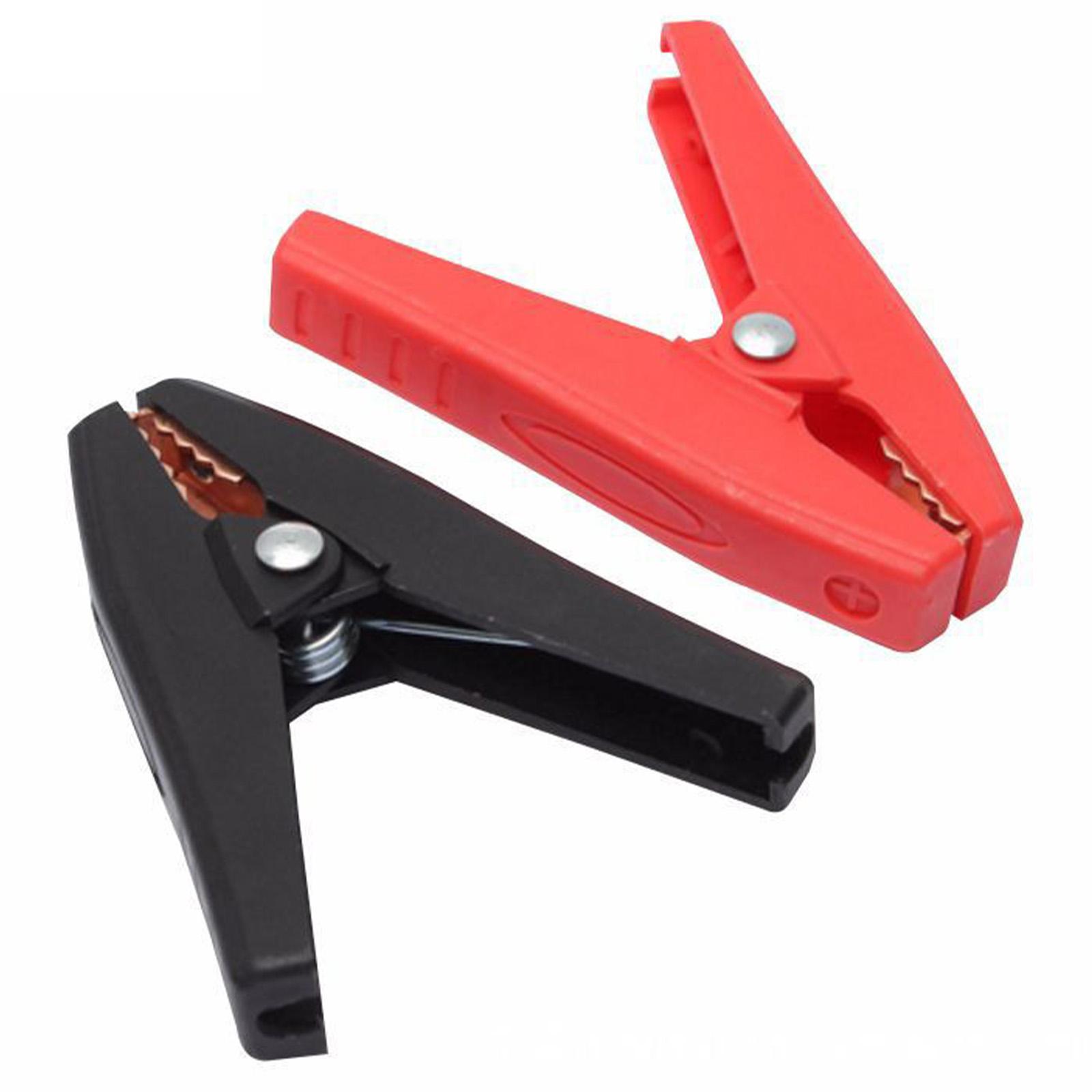 

2 шт. 100A електричний крокодил Алігатор автомобільний акумулятор мікроізольовані затискачі затискачі роз єм 90 мм для електричного проекту