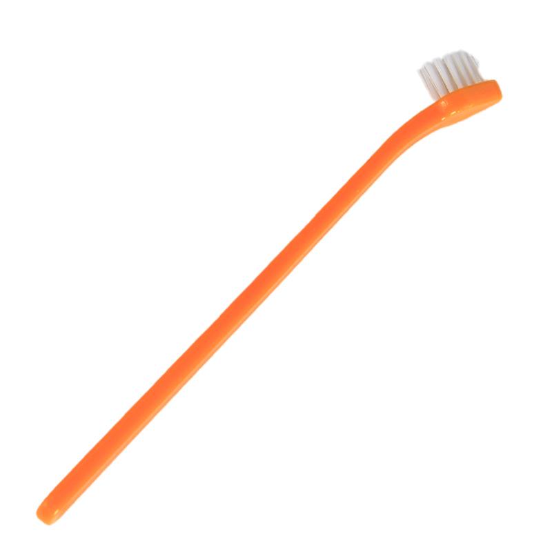 Pet Toothbrush: Single Head for Cats and Dogs, Antibacterial Oral Cleaning Supplies