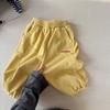 Spring Baby Boys Casual Trousers Solid Color Korean Style Toddlers Kids Loose Sweatpants