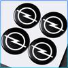 14mm Aluminum Car Remote Key Sticker Emblem Auto Accessories For Opel Astra H G J Insignia Mokka Zafira Corsa Vectra B C D