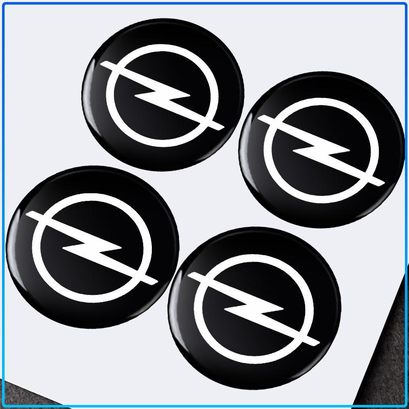 14mm Aluminum Car Remote Key Sticker Emblem Auto Accessories For Opel Astra H G J Insignia Mokka Zafira Corsa Vectra B C D