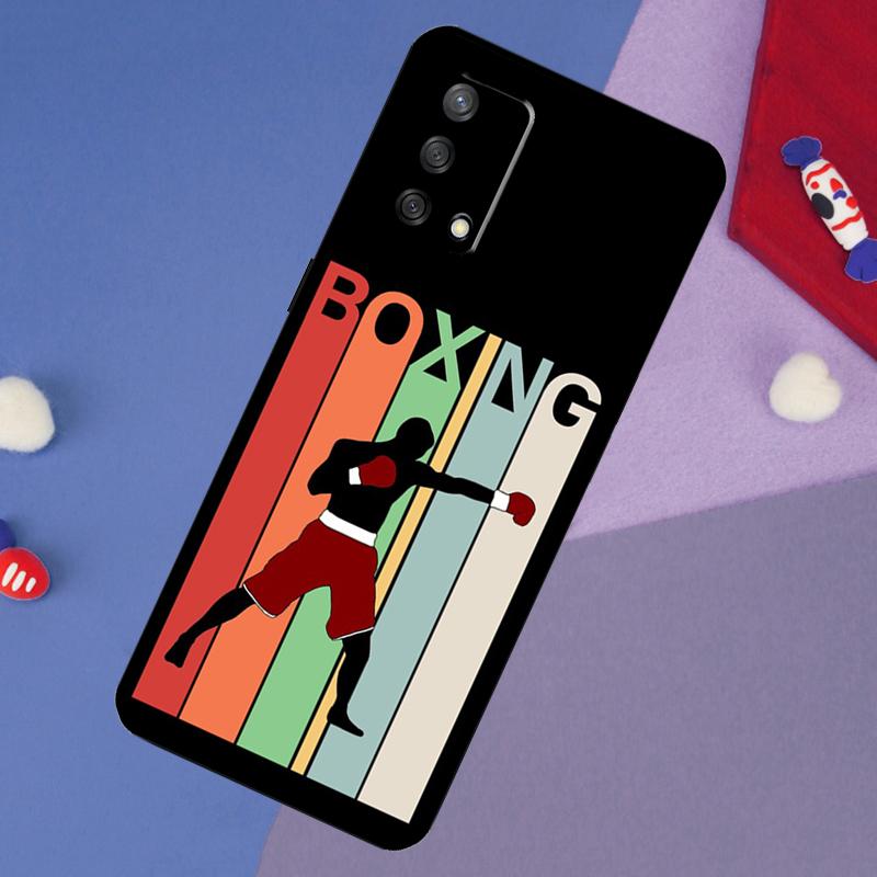 Boxing Art Case For Oppo A5 Pro A6 A57 A17 A78 A54 A74 A94 A76 A16 A96 A18 A40 A60 A80 A38 A58 A98 A15