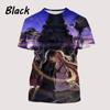 Summer Anime SAO T-Shirt Sword Art Online 3D Printed T-Shirt Harajuku Unisex Casual T-Shirt