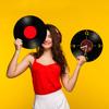 Vintage Vinyl LP Record Wall Clock 70's 80's Pop Genre Retro Wall Art Decor Laser Cut Longplay Retro Silent Quartz Wall Clock