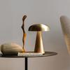 Rechargeable Desk Light Touch Three Level Dimming Mood Lights Bedroom Decoration Bar Living Room Bedside Metal Mushroom Lamps