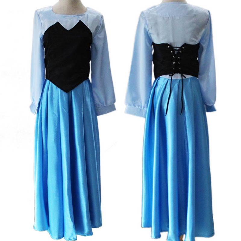 Atemberaubendes Arielle Meerjungfrau Kleid Cosplay Kostüme für Frauen Perfekt für Partys