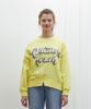 NEAR&DEAR Front Split Detail Sweetie T-Shirt Yellow