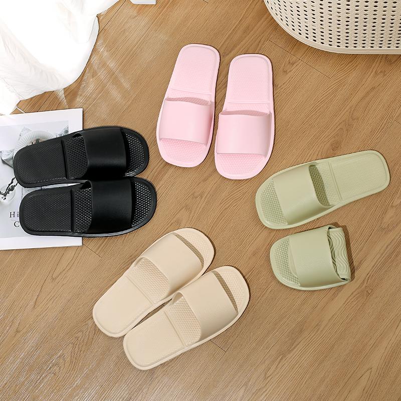 Portable Foldable Home Slide Shoes El Travel Anti-Skid Bathing House Guest Use Mens Women'S Unisex Flat Shoes Salon Homestay