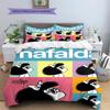 Mafalda Pattern Bedding,Quilt Set Quilt Cover Pillowcase Home Birthday Gift (1 * Duvet Cover + 2 * Pillowcase, Without Core)