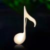 Glossy Music Note Brooches for Women Unisex Enamel Music Notation Art Pins Event Funny Luxury Gifts New Year Friends Decoration