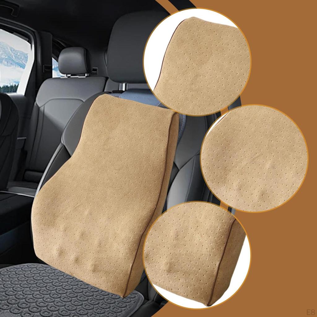 Support Pillow Back Cushion Rest with Adjustable Straps for Working