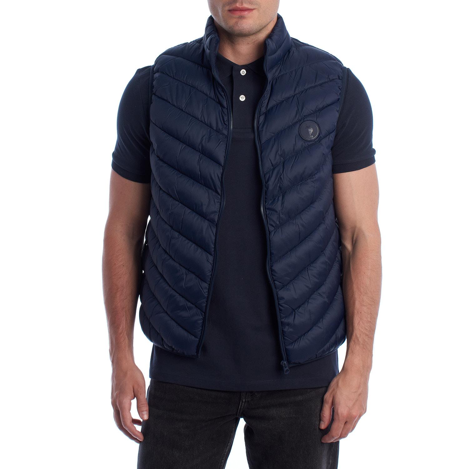 

Мужской стеганый жилет US41116002 50 синий