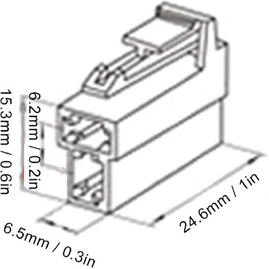 T Type Power Plug, T Type 2 Pin Power Plug Car Radio Cable Connectors Set, Power Plug T Type 2 Power Plug Cable Connectors Set Fit for FT-7800R,