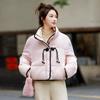 Women's loose small cotton-padded clothes in the stand-up collar, short styles in winter, thickened new bread cotton-padded jackets.