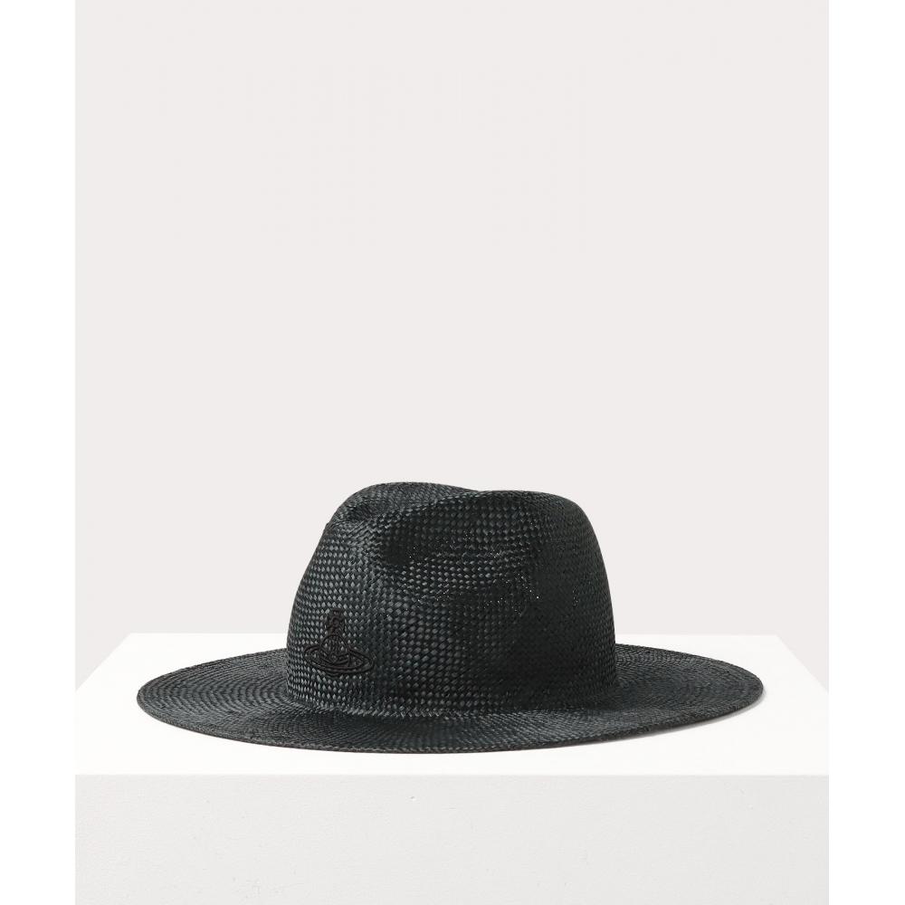 

Соломенная шляпа Vivienne Westwood Japan ORB 149130VH38 Черный