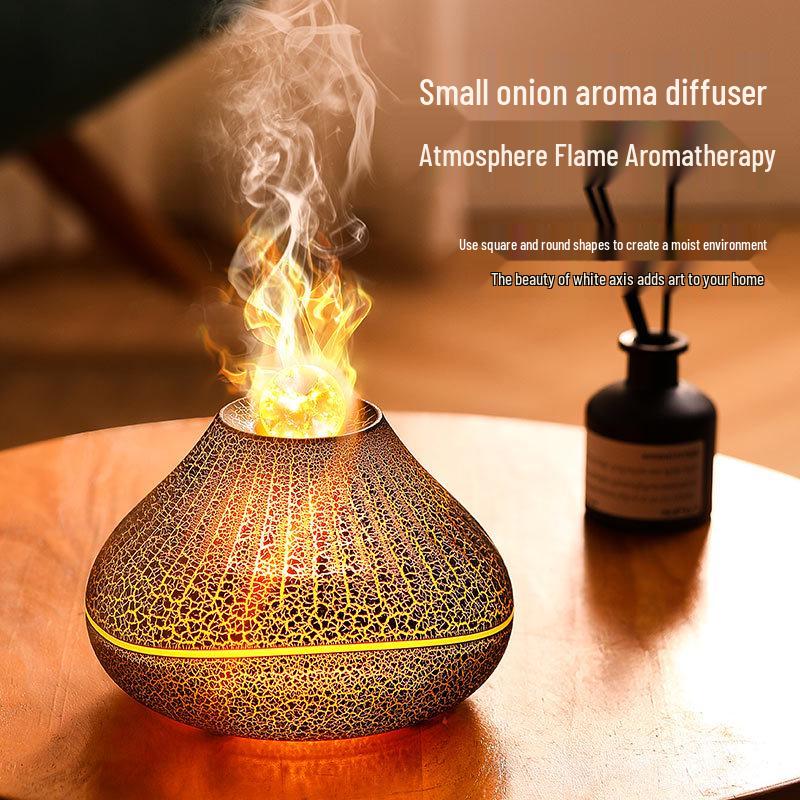 Plamenový aroma zvlhčovač: Automatický domácí difuzér