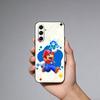 M-Mario Cartoon Phone Case For Samsung Galaxy A73,21,22,32,71,53,52,51,80,5G Soft Black Cover