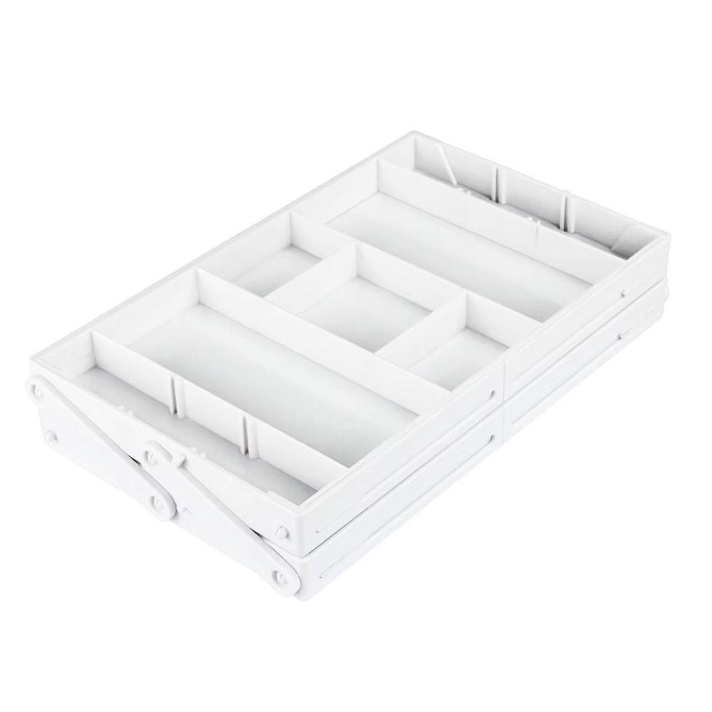 2/3 Tier Drawer Organizer Multi Grid Flatware Storage Divider  Office Supplies