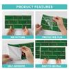 25Stlye Marble Simulated Brick Pattern Wall Sticker Self-adhesive Waterproof Room Decoration Sticker Wall Decoration