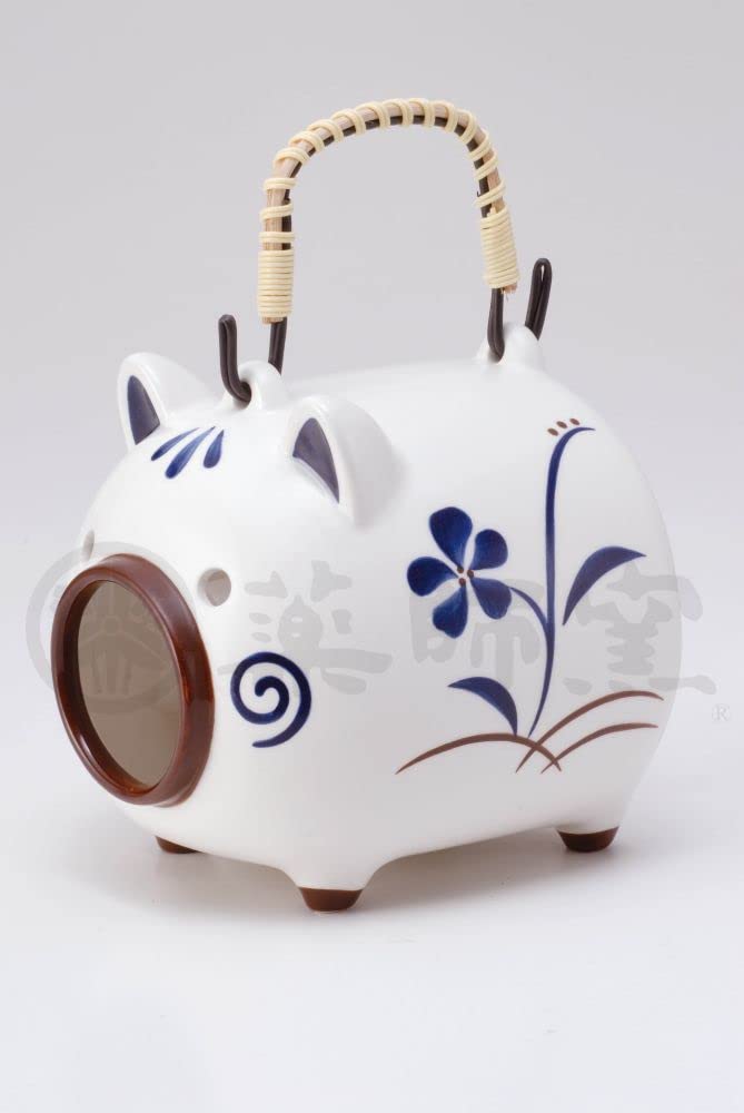 

Yakushigama Pig Mosquito Net [4404] by Natsushiya. Feng Shui, Lucky, Good Fortune, Interior Ornament.