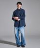 KNOUUN Wide Pocket Shirts (Navy)