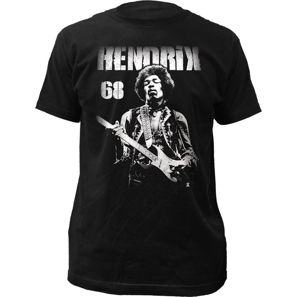Jimi Hendrix Hendrix Mens T Shirt Music Classic Concert Band Tee New Black Unisex T-Shirt XL