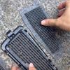 Battery Cooling Service Filter Replacement, Pleated Air Intake Screen with Molded Frame for Scheduled Maintenance and Dust Screening G92DH-02050