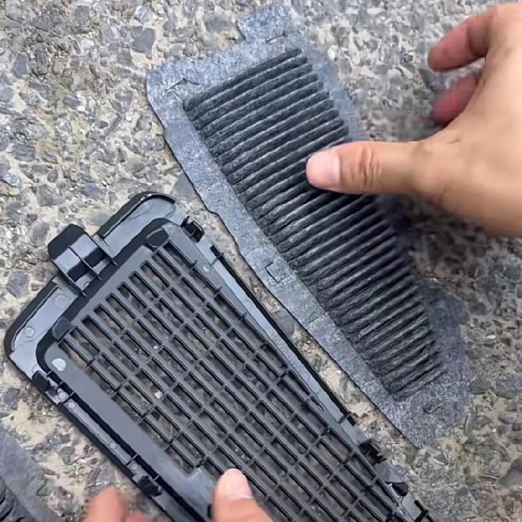 Battery Cooling Service Filter Replacement, Pleated Air Intake Screen with Molded Frame for Scheduled Maintenance and Dust Screening G92DH-02050