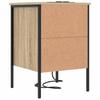 Nightstand 2 Pcs Sonoma Oak 42 X 41 X 61 Cm Engineered Wood