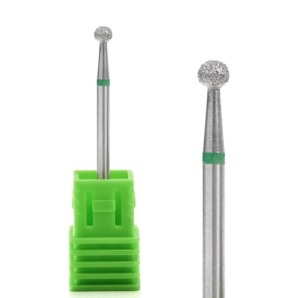 kads 15 Sizes Diamond Milling Cutters Manicure Nail Drill Bits Elecric Machine Polishing UV Gel Cuticle Bit Pedicure Nails Accessories