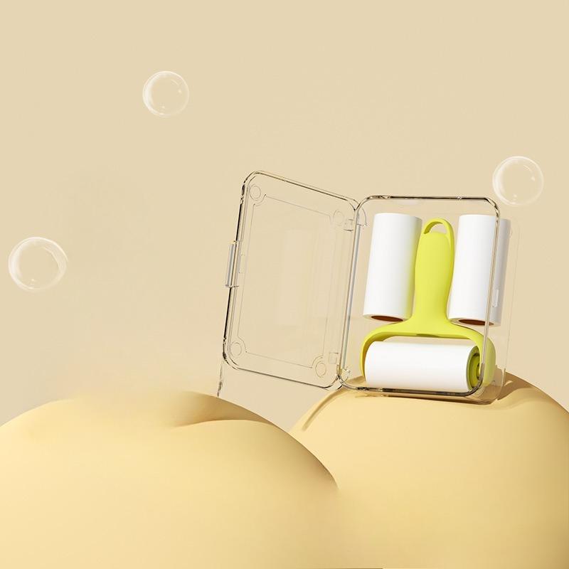 

Mini Hair Adhesive Roller, Detachable Replaceable Paper, Small Portable Hair Roller, Cat Hair Adhesive Wonder Tool