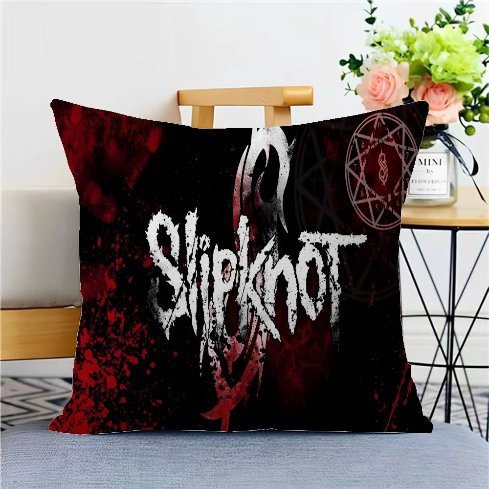 

Fts Слипноты Хэви-метал группа Наволочка Чехол для подушки Обивка Диванная подушка Домашний декор Наволочка 12x12Inch