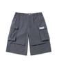 BROWNBREATH Tag Bermuda Cargo Pants - Charcoal
