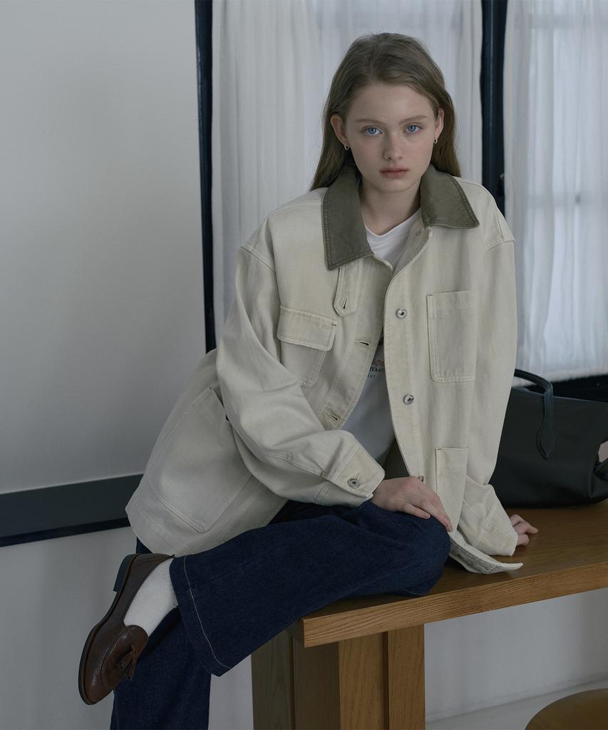 Jucyjudy Overdyed Field Jacket J1Jk020A