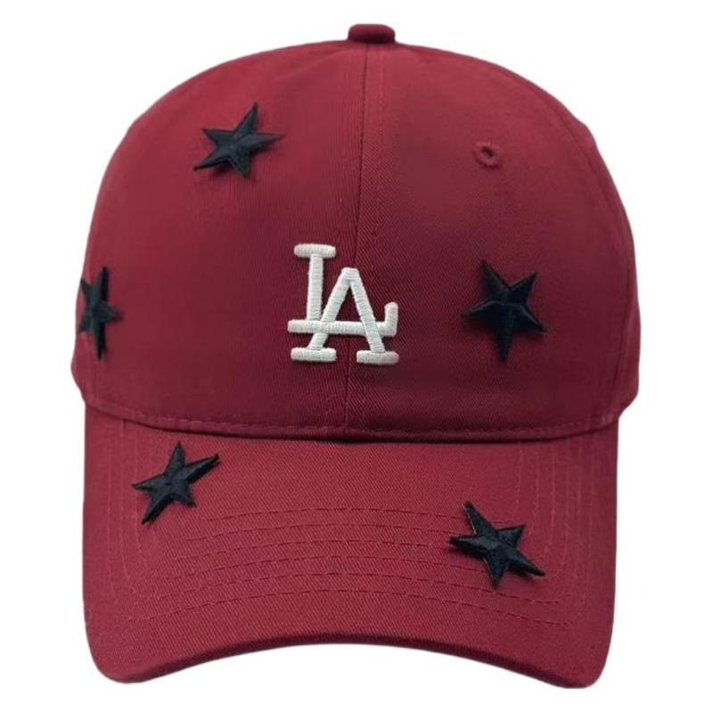 MLB [Personalisierte Kappe] Save Stars Neujahrs-Limited Edition Amerikanischer Retro Baumwoll-Schirmmütze Unisex Paar 3ACP7701N-07WIS (Team274-Rettet die Sterne) braun